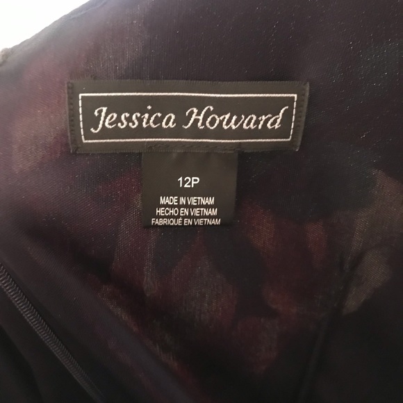 Jessica Howard Navy Floral Dress … perfect for a summer wedding - Picture 6 of 6